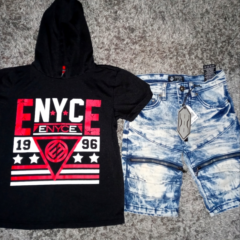Boy shirt and short set